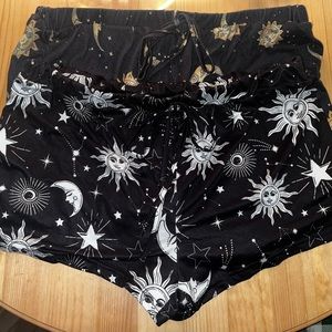 SHEIN Sun and Moon Shorts Bundle (2 pairs)
